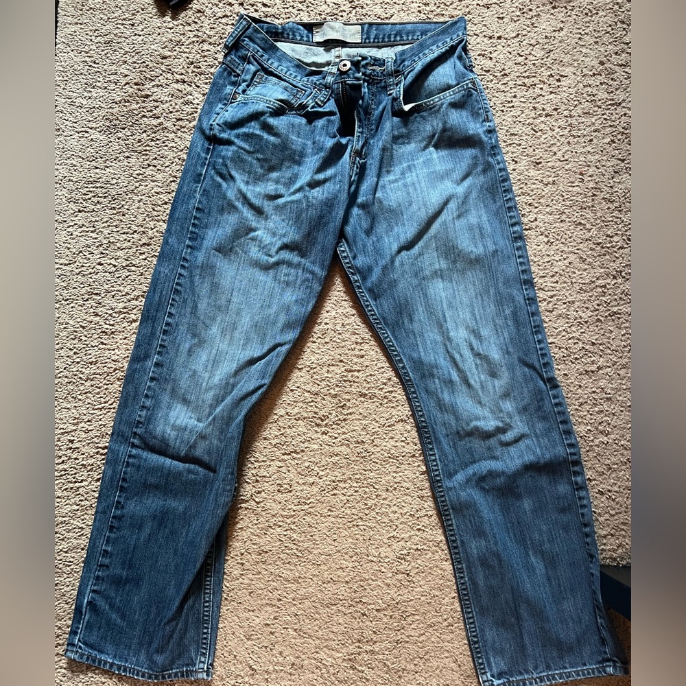 Men’s Classic Wrangler Blue Denim Jeans